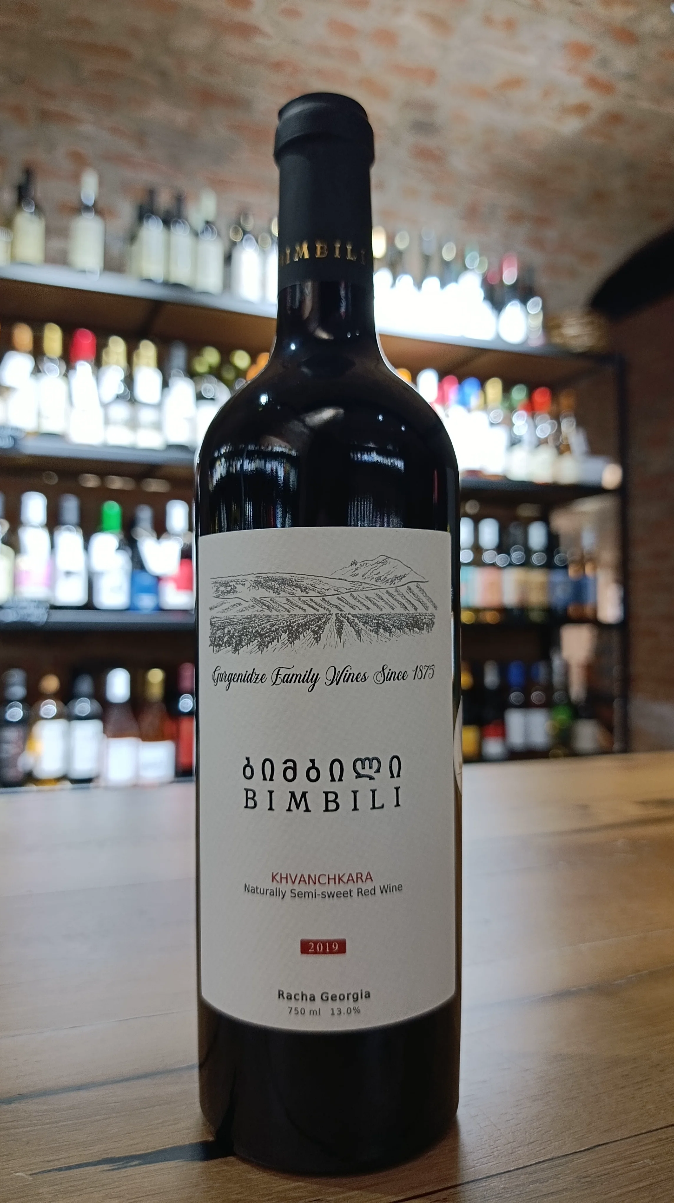 Bimbili Khvanchkara - Semi-sweet Red Wine